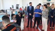 El director general de FP visita la competición de skills 2018 en torneado y fresado y escaparatismo que se celebra en Puertollano